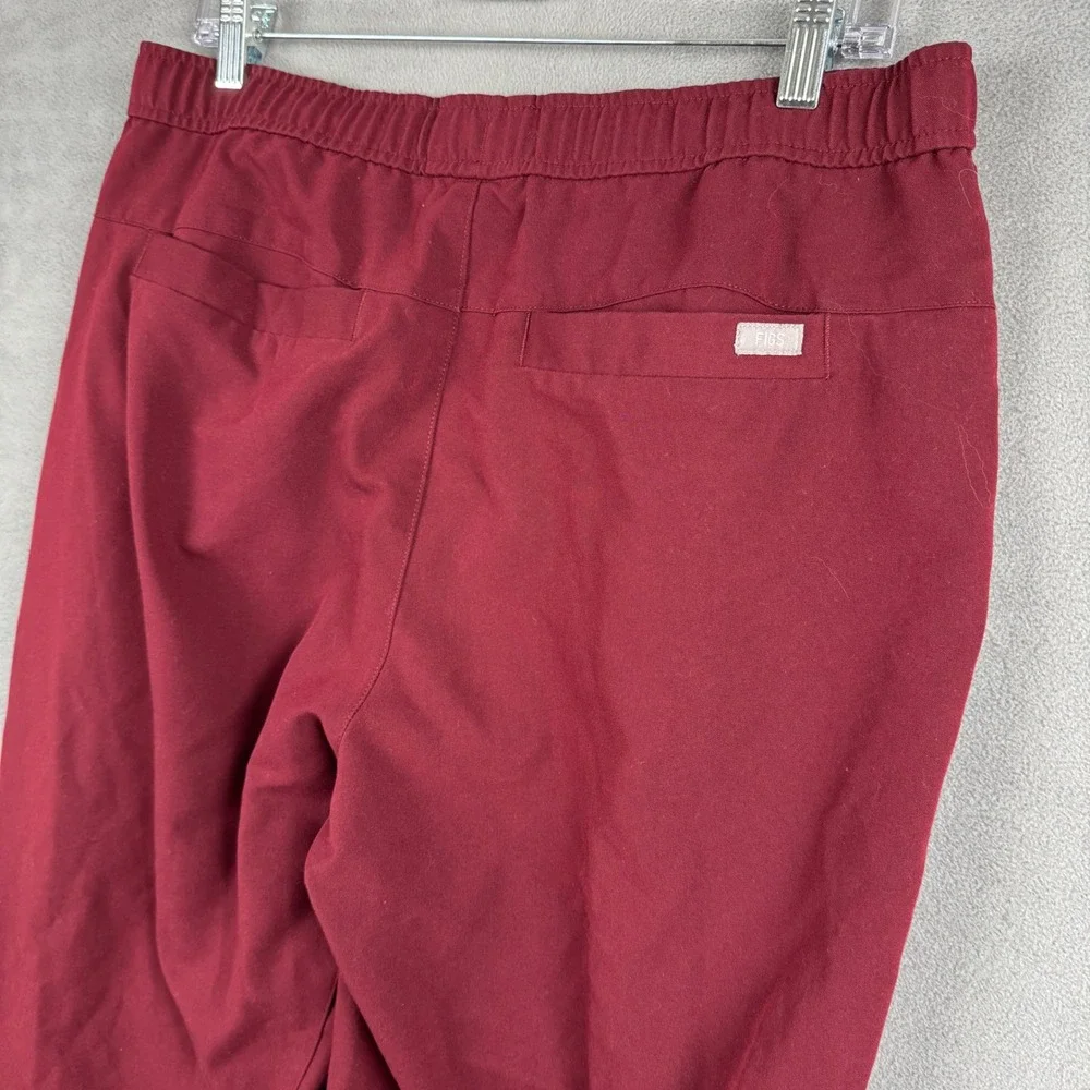 Figs Zamora Jogger Scrub Pants Burgundy Maroon MXXSW2004 Mens Medium